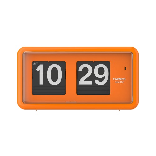 [TWEMCO] QT-30 (오렌지) 트웸코 벽+탁상시계